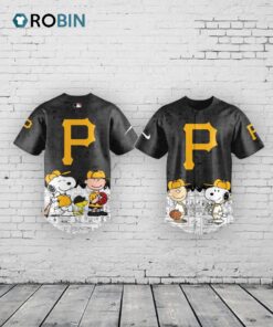 Pittsburgh Pirates MLB x The 75th Anniversary Of Peanuts Limited Edition Baseball Jersey Shirt Style 2025