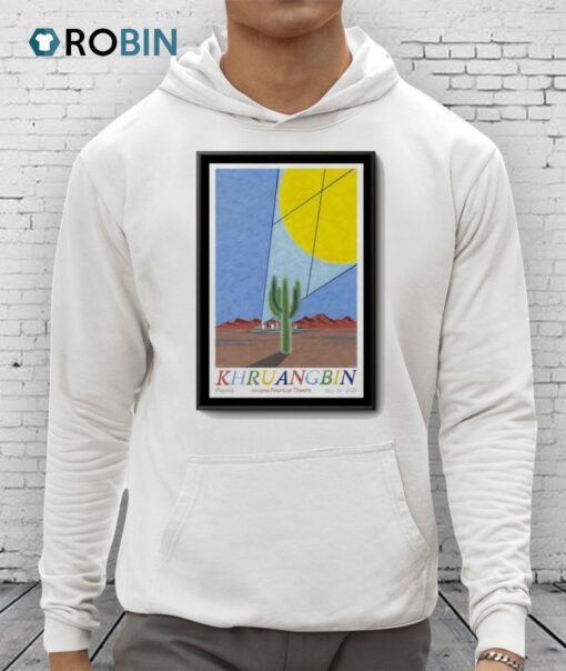 Poster May 20, 2025 Arizona Financial Theatre Khruangbin Tour Shirt