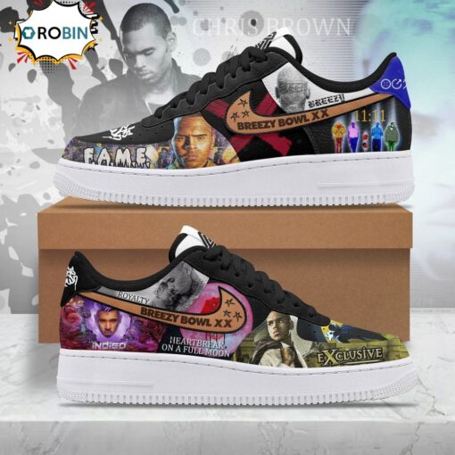 Premium Chris Brown Air Force Sneaker