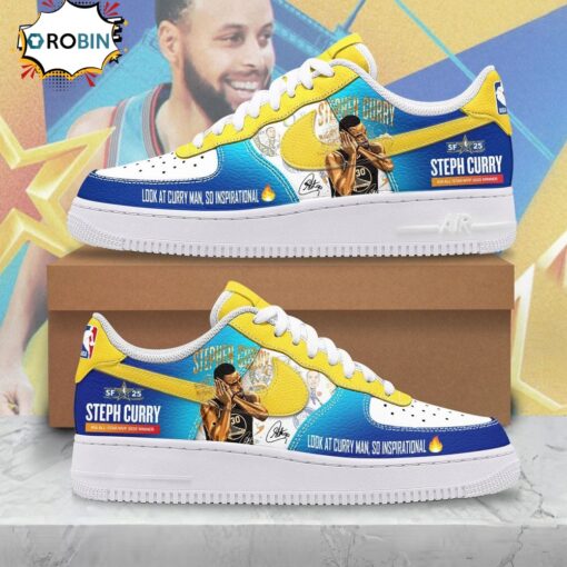 Premium Look At Steph Curry Man So Inspirational Air Force Sneaker