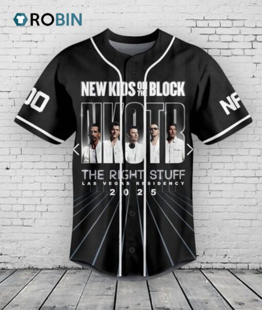 Premium New Kids on the Block Custom Baseball Jersey Shirt Style