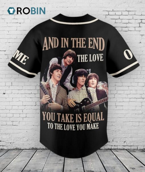 Premium The Beatles Custom Baseball Jersey Shirt Style