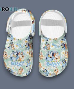 Pretty Daisy Green Bluey Cartoon 3D Printed Crocs Pretty Daisy Green Bluey Cartoon 3D Printed Crocs