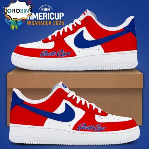 Puerto Rico Men’s National Basketball Team – 2025 FIBA Air Force Sneaker Shoes Limited Edition