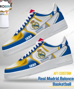 Real Madrid Baloncesto Air Force Sneaker Boots – Basketball Royalty Edition