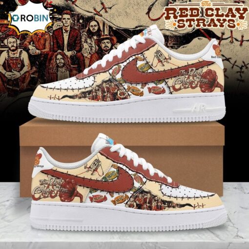 Red Clay Strays x Nike Limited Edition Air Force 1 Sneaker