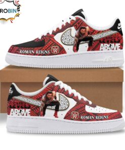 Roman Reigns WWE Level Above Air Force 1 Sneaker