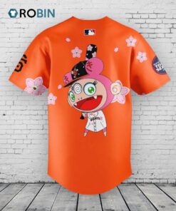 San Francisco Giants Takashi Murakami x MLB World Tour Tokyo Series V2 Baseball Jersey Shirt Style
