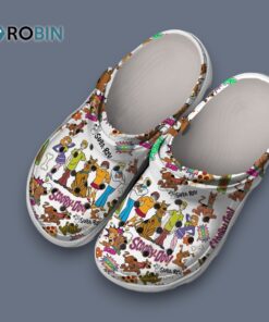 Scooby Doo Cartoon Suba Roo White Classic Crocs
