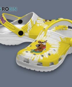 Scooby Doo Splatter Graphics Classic Crocs