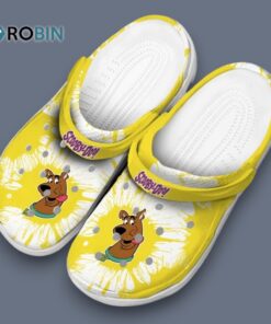 Scooby Doo Splatter Graphics Classic Crocs