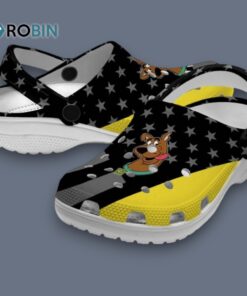 Scooby Doo Stellar Stripes Theme Classic Crocs