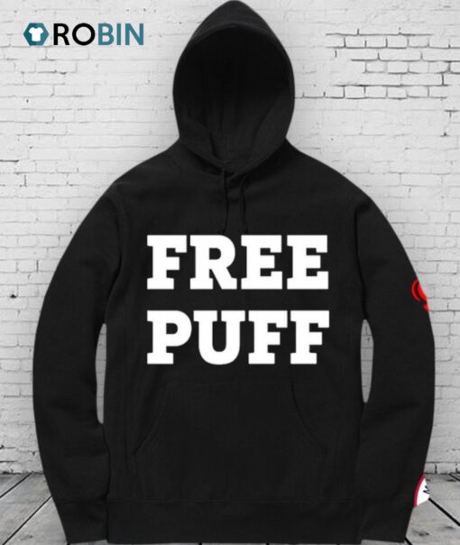 Sean Combs Diddy Wearing Free Puff Shirt
