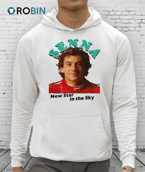 Senna New Star In The Sky Lewis Hamilton Shirt