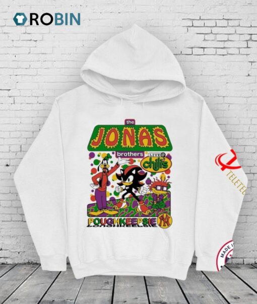 Shadow The Hedgehog Chuckie Finster The Jones Brothers Live Chili’s Poughkeepsie Brian Robert Jones Shirt