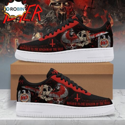 Slayer Monarch Air Force Sneakers – Kingdom of the Dead Edition