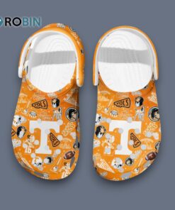Soft & Durable Tennessee Volunteers Orange Clogs Shoes For Kids & Adults Soft & Durable Tennessee Volunteers Orange Clogs Shoes For Kids & Adults