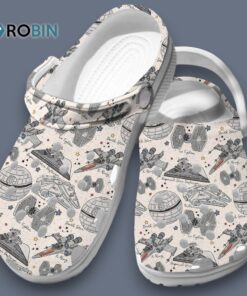 Soft And Pretty Star War Shoes Crocs for Men, Women, Kid