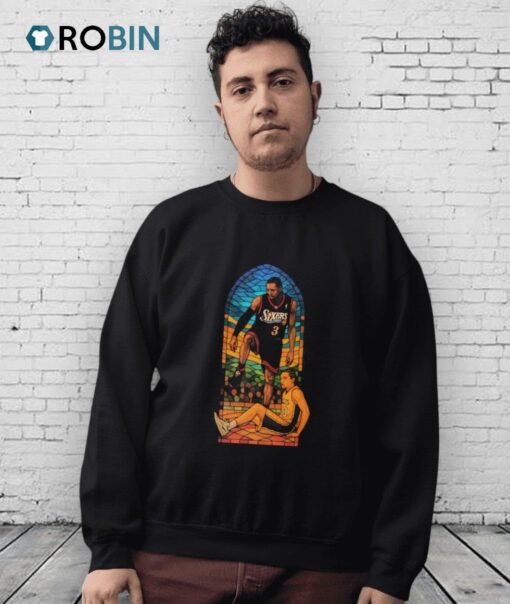 Stained Glass Allen Iverson Shirt