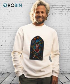 Stained Glass Michael Jordan Shirt Stained Glass Michael Jordan Shirt