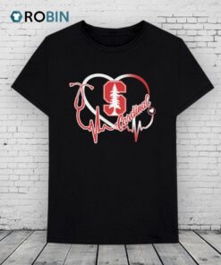 Stanford Cardinal Engineering Heartbeats Shirt