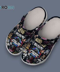 Star Wars Celebration 2023 Movie Black Classic Crocs Star Wars Celebration 2023 Movie Black Classic Crocs