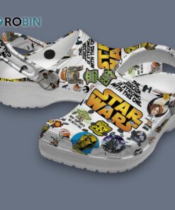 Star Wars Movie Pew Pew Pew White Classic Crocs