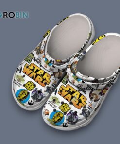 Star Wars Movie Pew Pew Pew White Classic Crocs