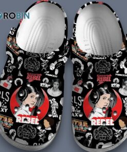 Star Wars Rebel Black Classic Crocs