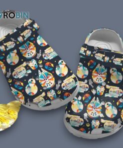 Star Wars Spaceship Cartoon Black Classic Crocs