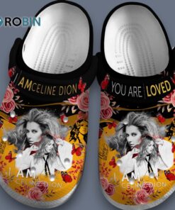 Stunning Beautiful Celine Dion Music Classic Crocs Stunning Beautiful Celine Dion Music Classic Crocs