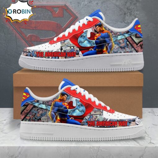 Superman The American Way Air Force 1 Sneaker