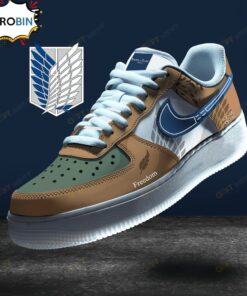 Survay Attack On Titan x Air Force Sneaker Boots