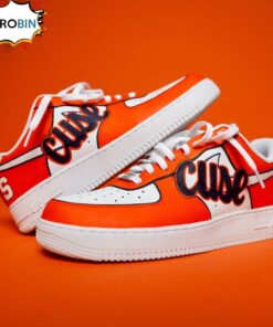Syracuse Orange Football Coach Nick Williams Special Air Force 1 Sneaker