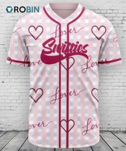 T.Swizzle LOVER Icons Tay Tay Pop Music Unisex Baseball Baseball Jersey Shirt Style