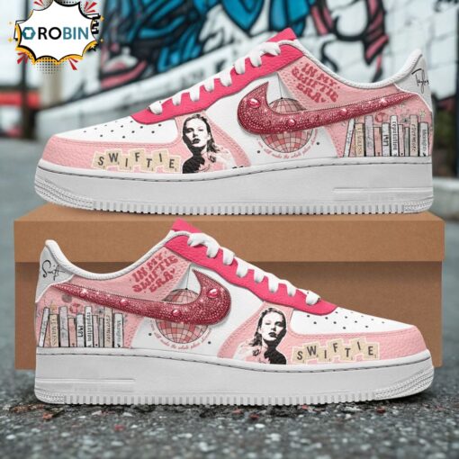 Taylor Swift In My Swiftie Era Nike Air Force 1 Sneaker Limited Edition Design