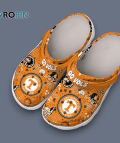 Tennessee Volunteers Orange Clogs Shoes For Kids & Adults