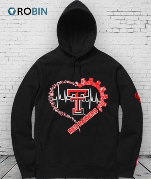 Texas Tech Red Raiders Engineering Heartbeats Shirt