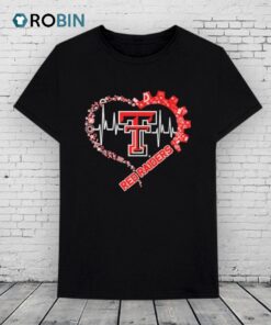 Texas Tech Red Raiders Engineering Heartbeats Shirt Texas Tech Red Raiders Engineering Heartbeats Shirt