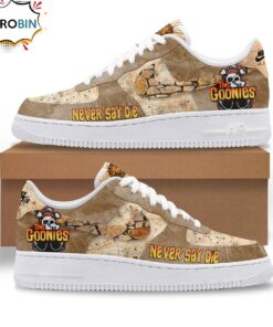 The Goonies Never Say Die Limited Edition Air Force 1 Shoes