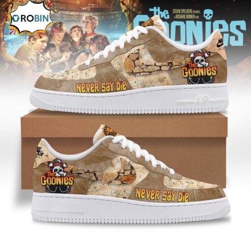 The Goonies Never Say Die Limited Edition Air Force 1 Shoes