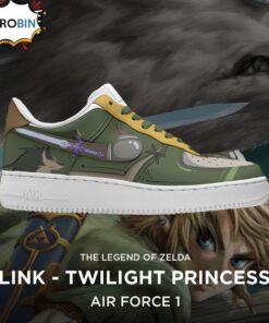 The Legend Of Zelda Twilight Princess Link Air Force 1