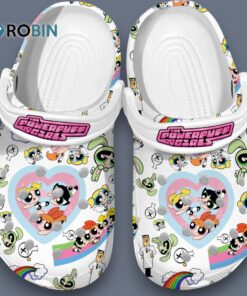 The Powerpuff Girls Cartoon 3D Printed Crocs