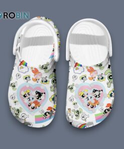 The Powerpuff Girls Cartoon 3D Printed Crocs
