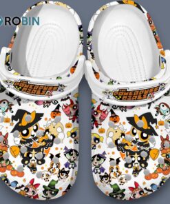 The Powerpuff Girls Halloween 3D Printed Crocs