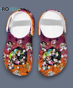 The Powerpuff Girls Halloween Classic 3D Printed Crocs