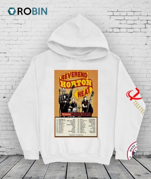 The Reverend Horton Heat Plus Special Guests Messer Chups Tour 2025 Dates Shirt