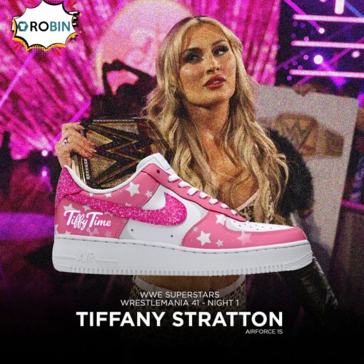 Tiffany Stratton WWE Superstars WrestleMania 41 Night Nike Air Force 1