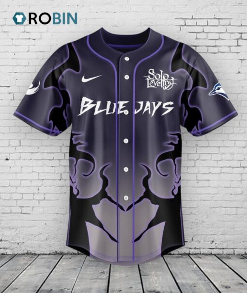 Toronto Blue Jays x Solo Leveling Exclusive Baseball Jersey Shirt Style