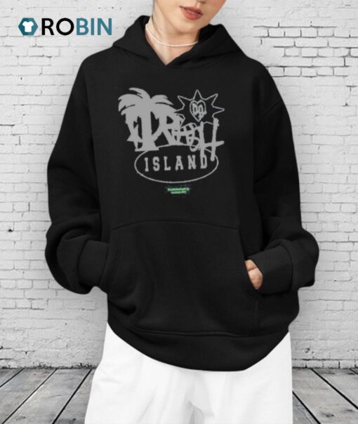 Trash Island Logo Black Shirt